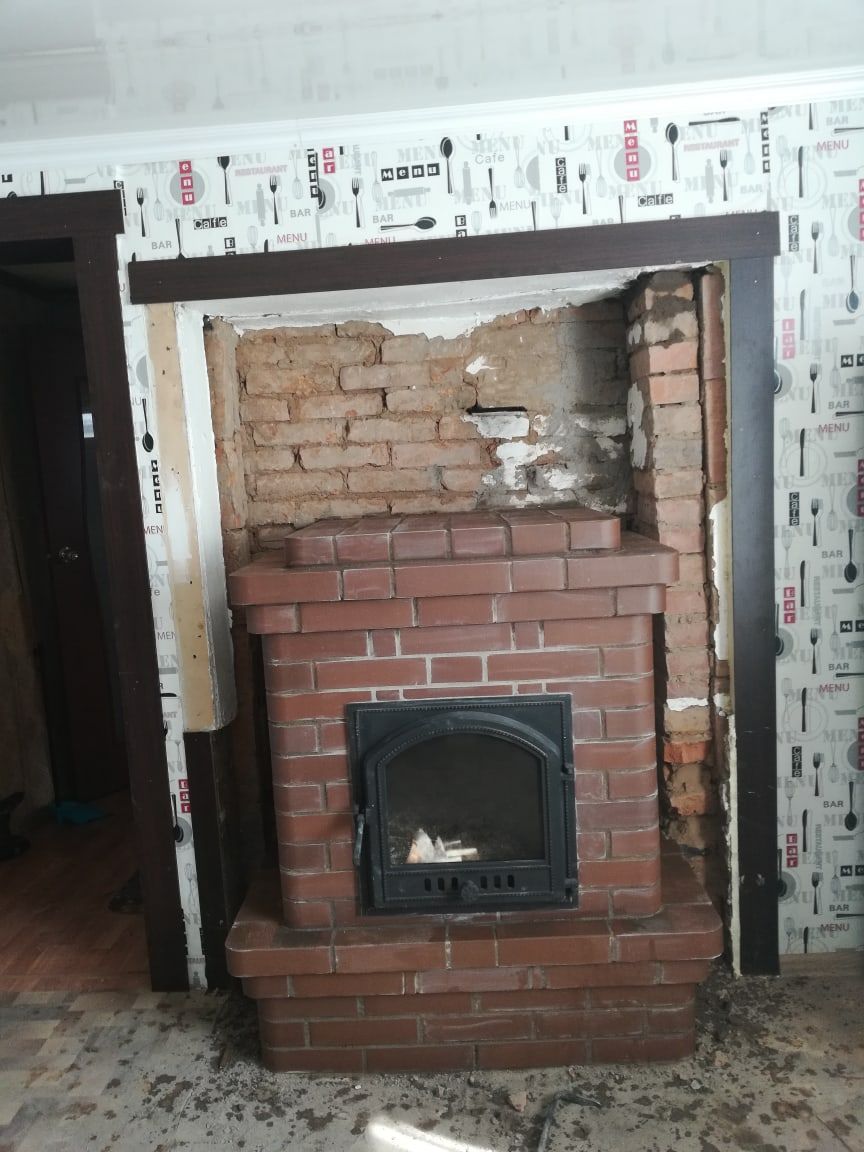 печь из кирпича Вытегра