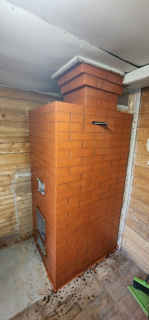 печь для бани кладка